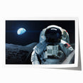 Astronaut Wall Art: Space Explorer Canvas for Outer Space Enthusiasts