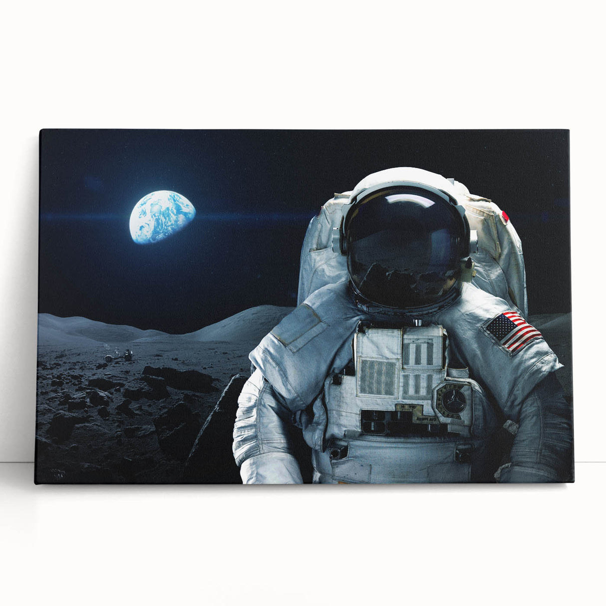 Astronaut Wall Art: Space Explorer Canvas for Outer Space Enthusiasts