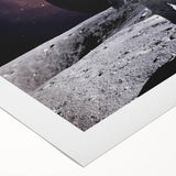 Astronaut Wall Art: Space Explorer Canvas with Earth and Galaxy View