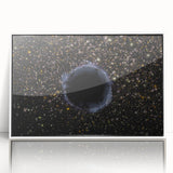 Black Hole Space Wall Art | Outer Space-Themed Canvas Print | Astronomical Decor