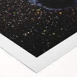 Black Hole Space Wall Art | Outer Space-Themed Canvas Print | Astronomical Decor