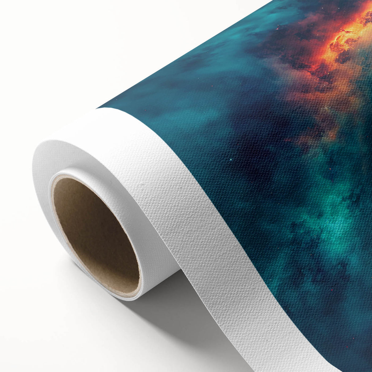 Vibrant Black Hole Wall Art | Space-Themed Canvas Print | Cosmic Decor