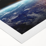 Earth from Space Wall Art - Stunning Sunrise Over Planet Earth Prints