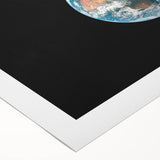 Planet Earth Wall Art - Vivid Global View of Africa and Europe Prints