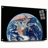 Earth from Space Wall Art - Vivid View of Africa and Middle East Print