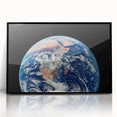 Earth from Space Wall Art - Vivid View of Africa and Middle East Print