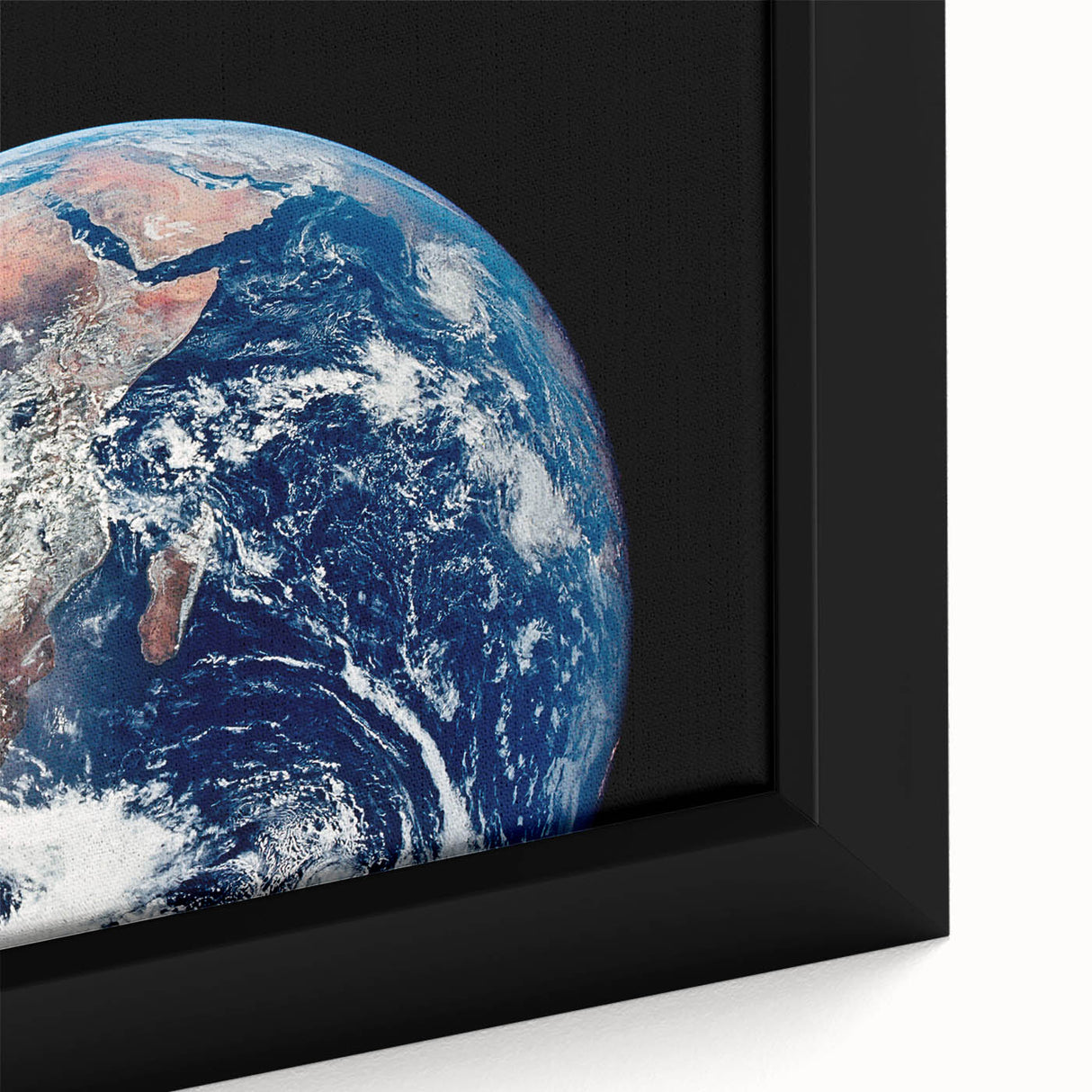 Earth from Space Wall Art - Vivid View of Africa and Middle East Print