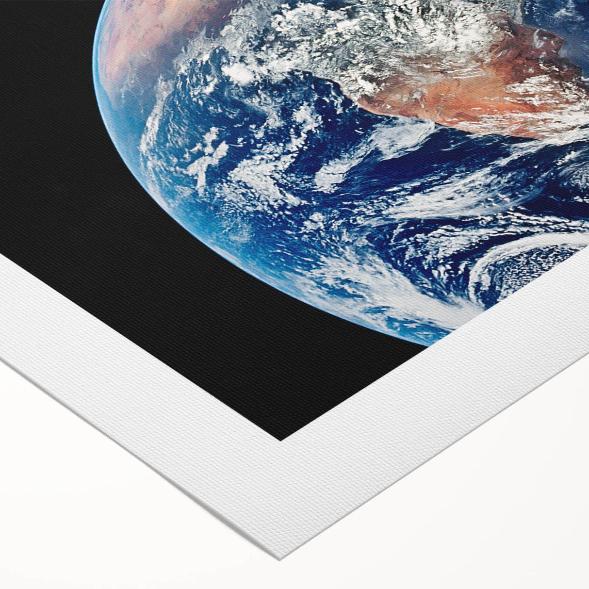 Earth from Space Wall Art - Vivid View of Africa and Middle East Print