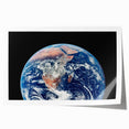 Earth from Space Wall Art - Vivid View of Africa and Middle East Print