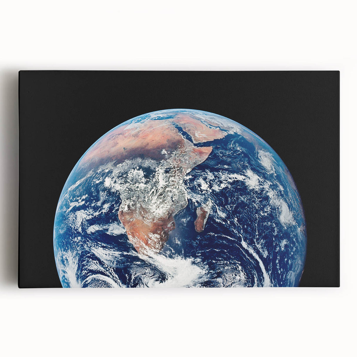 Earth from Space Wall Art - Vivid View of Africa and Middle East Print