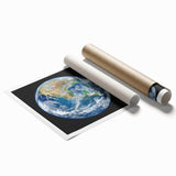 Earth from Space Wall Art - Stunning North America View Decor Print