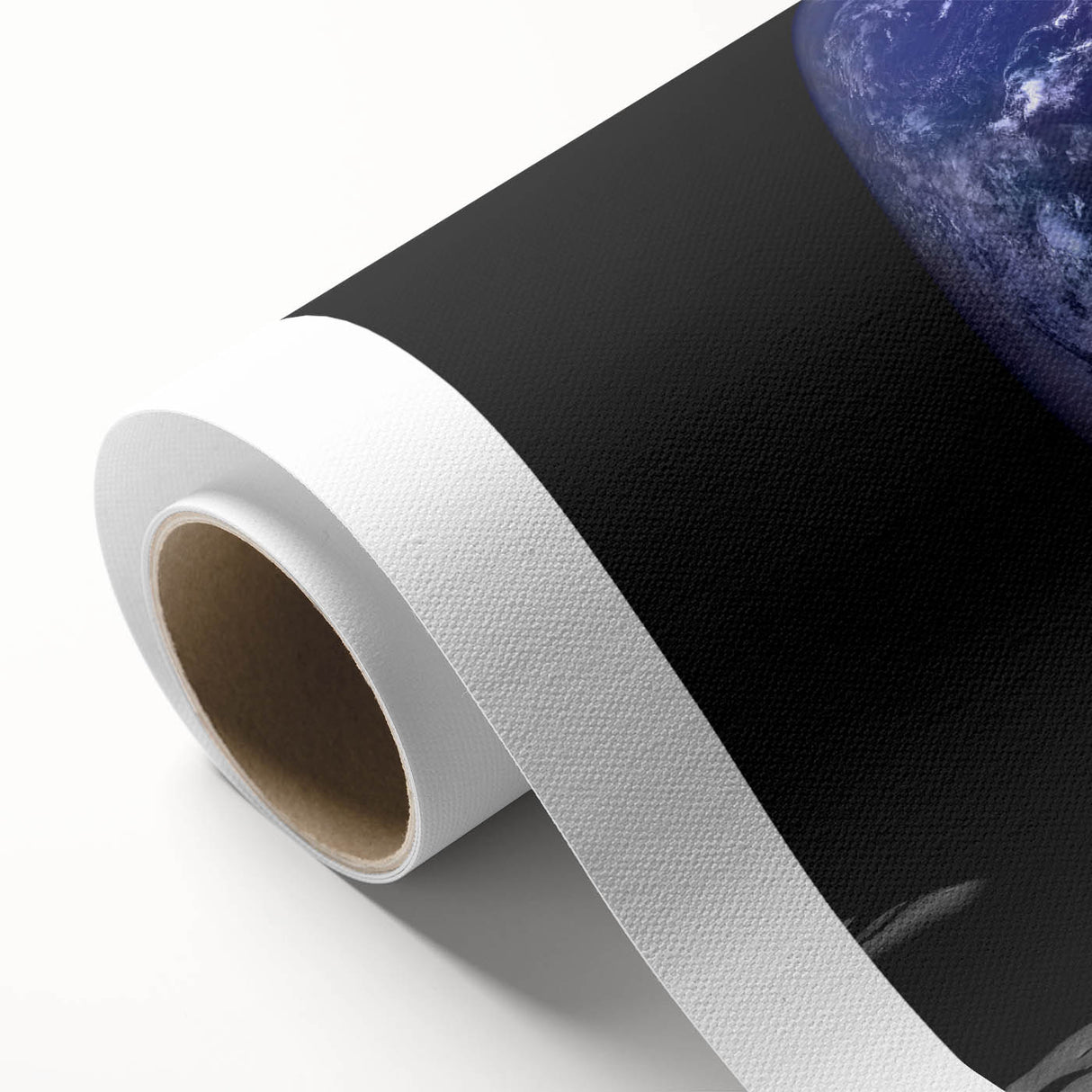 Earth and Moon Wall Art - Stunning View of Earth from the Lunar Surface