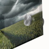 Tornado in a Stormy Field - Earthy Phenomena Wall Art Print