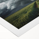 Tornado in a Stormy Field - Earthy Phenomena Wall Art Print