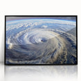 Hurricane Eye from Space - Earthy Phenomena Wall Art Print