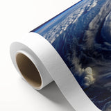 Hurricane Eye from Space - Earthy Phenomena Wall Art Print