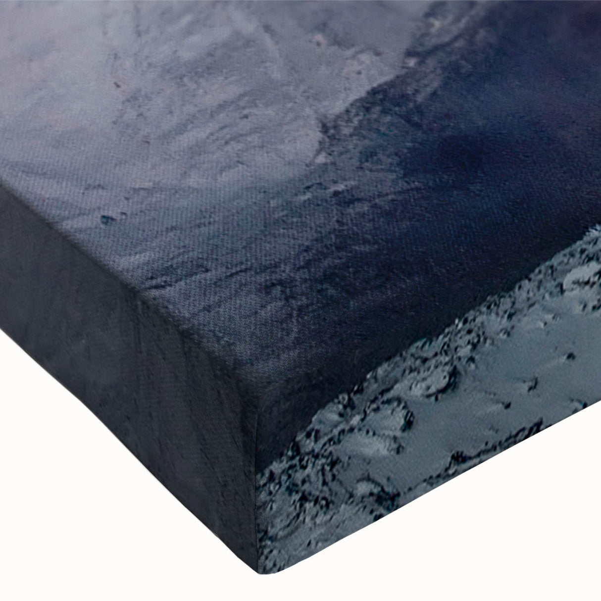 Lava Flow on Snowy Mountain - Earthy Phenomena Wall Art Print