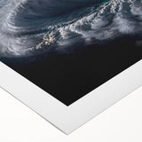 Cyclone Eye from Space - Earth and Space Phenomena Wall Art Print