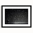 Solitary Figure in Rainstorm - Earthy Phenomena Wall Art Print