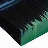 Northern Lights Over Lake and Mountains - Earth Phenomena Wall Art Print