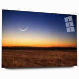 Celestial Eclipse Wall Art – Solar Eclipse Canvas Decor for Space Lovers