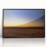 Celestial Eclipse Wall Art – Solar Eclipse Canvas Decor for Space Lovers