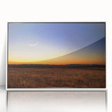 Celestial Eclipse Wall Art – Solar Eclipse Canvas Decor for Space Lovers