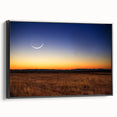 Celestial Eclipse Wall Art – Solar Eclipse Canvas Decor for Space Lovers