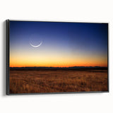 Celestial Eclipse Wall Art – Solar Eclipse Canvas Decor for Space Lovers
