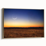 Celestial Eclipse Wall Art – Solar Eclipse Canvas Decor for Space Lovers