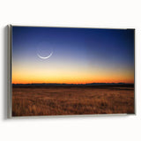 Celestial Eclipse Wall Art – Solar Eclipse Canvas Decor for Space Lovers