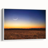 Celestial Eclipse Wall Art – Solar Eclipse Canvas Decor for Space Lovers
