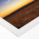 Celestial Eclipse Wall Art – Solar Eclipse Canvas Decor for Space Lovers