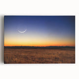 Celestial Eclipse Wall Art – Solar Eclipse Canvas Decor for Space Lovers