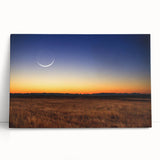 Celestial Eclipse Wall Art – Solar Eclipse Canvas Decor for Space Lovers