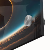 Stunning Solar Eclipse Wall Art – Space-Themed Eclipse Canvas Print