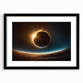 Stunning Solar Eclipse Wall Art – Space-Themed Eclipse Canvas Print
