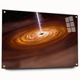Cosmic Black Hole Wall Art: Space & Starry Night Astronomy Canvas Prints