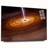 Cosmic Black Hole Wall Art: Space & Starry Night Astronomy Canvas Prints
