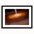 Cosmic Black Hole Wall Art: Space & Starry Night Astronomy Canvas Prints