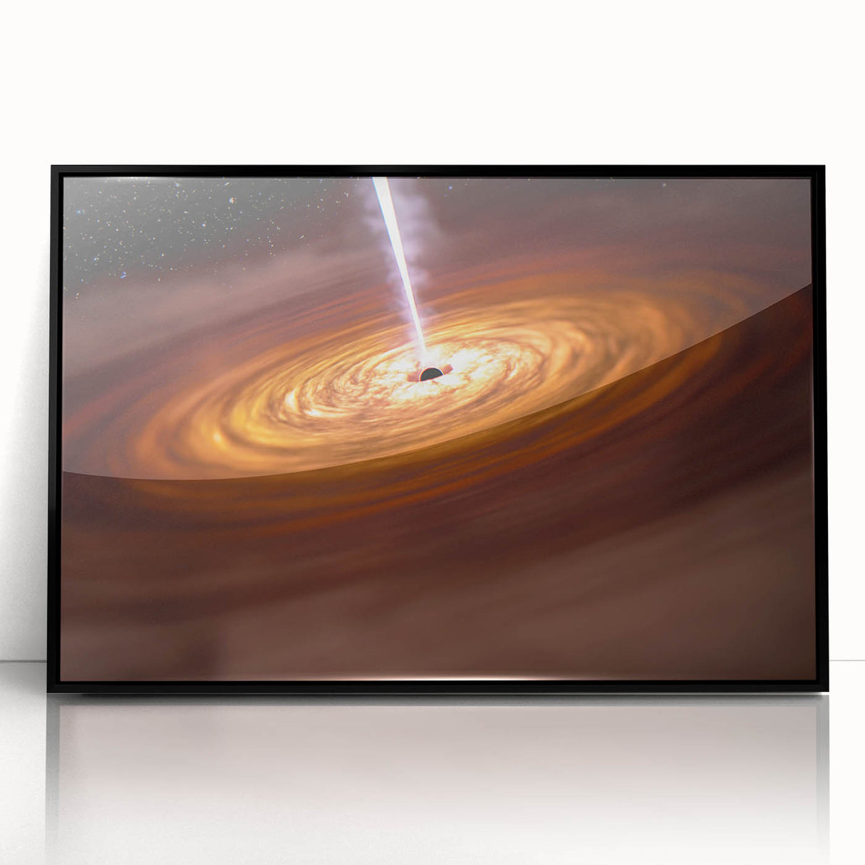 Cosmic Black Hole Wall Art: Space & Starry Night Astronomy Canvas Prints