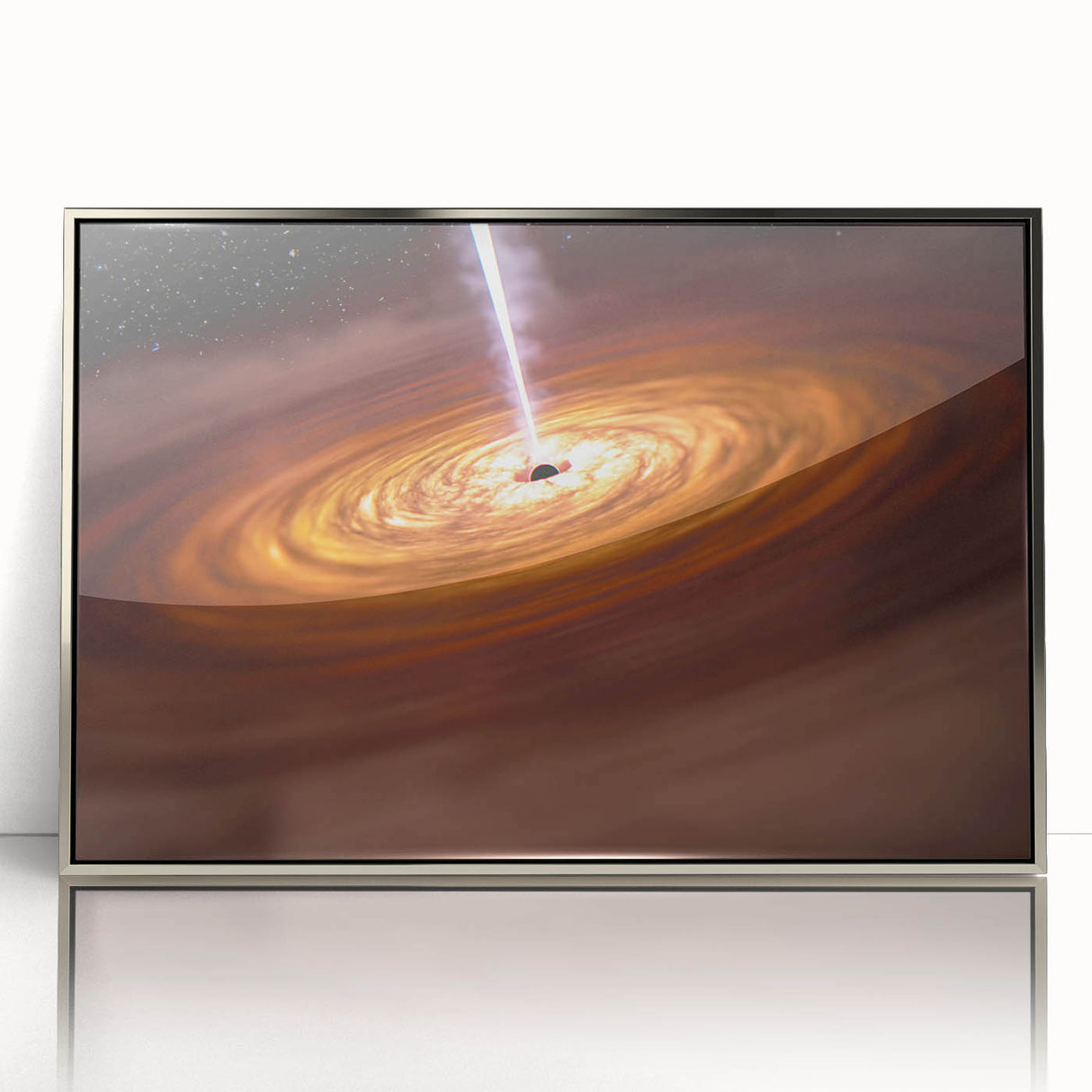 Cosmic Black Hole Wall Art: Space & Starry Night Astronomy Canvas Prints