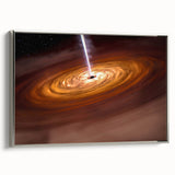 Cosmic Black Hole Wall Art: Space & Starry Night Astronomy Canvas Prints