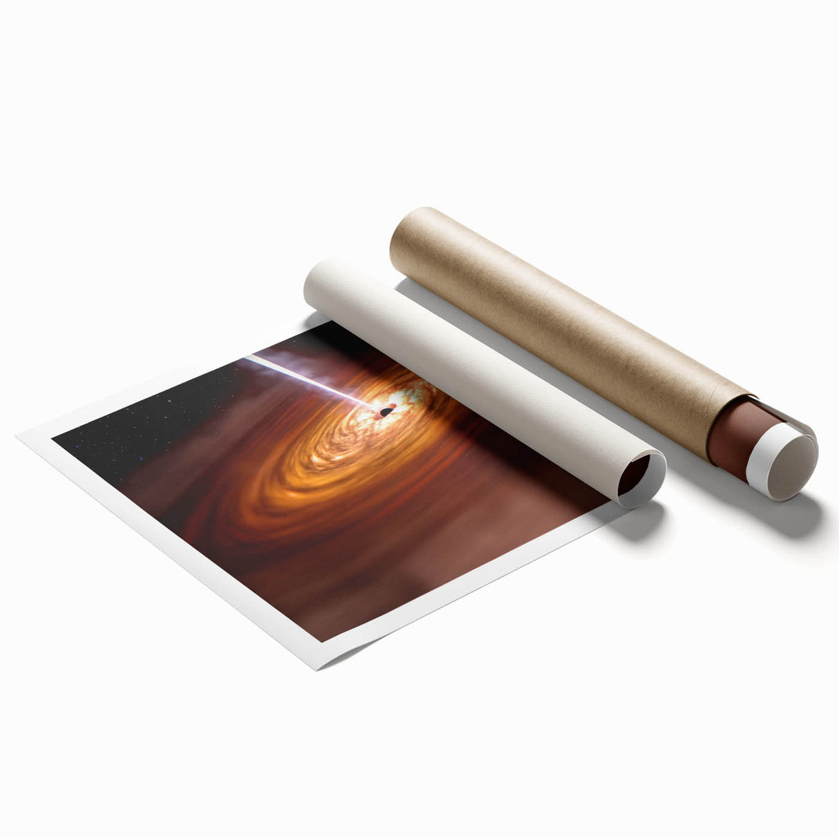 Cosmic Black Hole Wall Art: Space & Starry Night Astronomy Canvas Prints