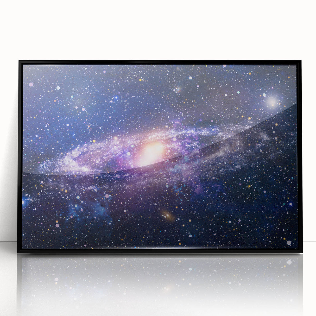 Galaxy Wall Art: Spiral Milky Way & Starry Night Cosmic Canvas Prints