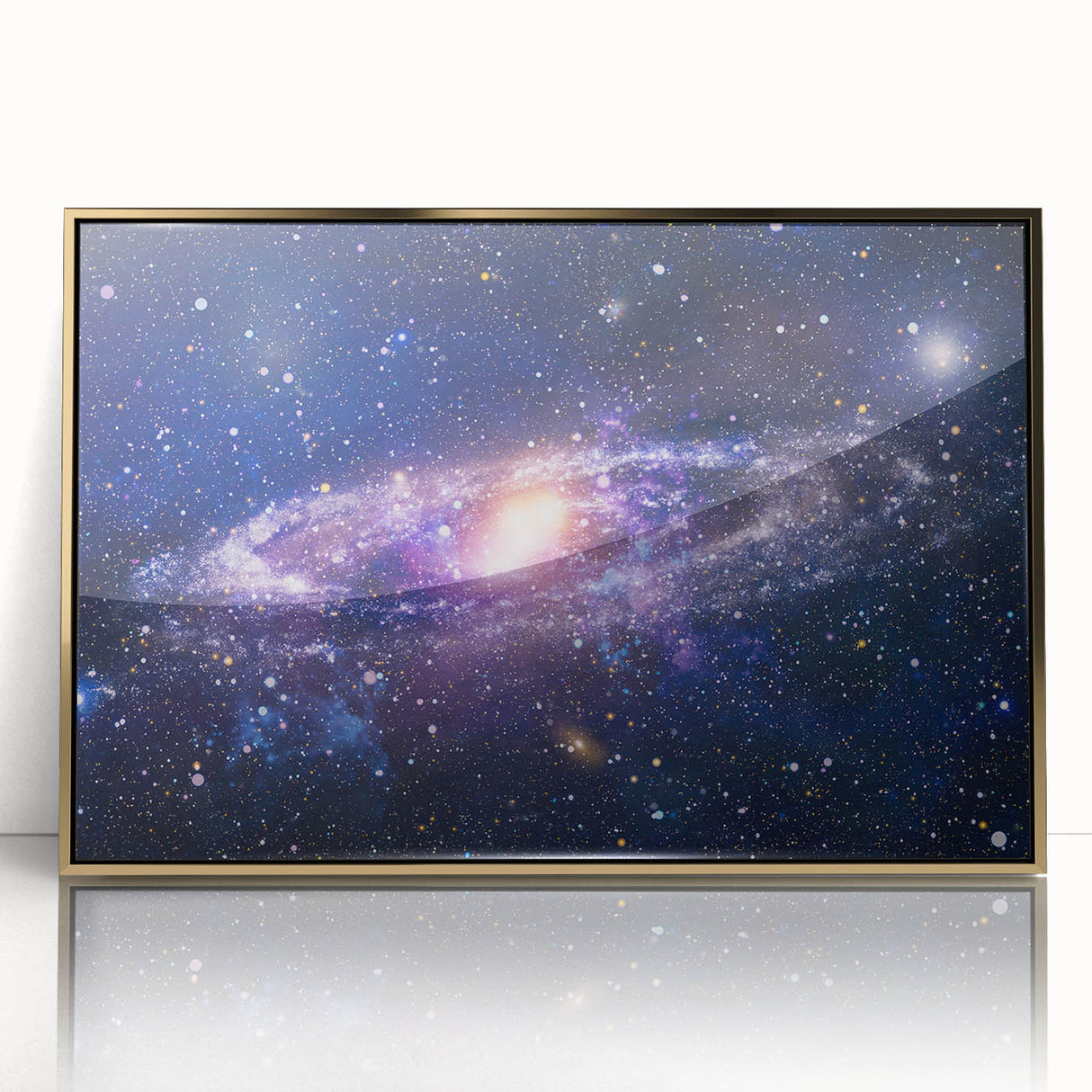 Galaxy Wall Art: Spiral Milky Way & Starry Night Cosmic Canvas Prints