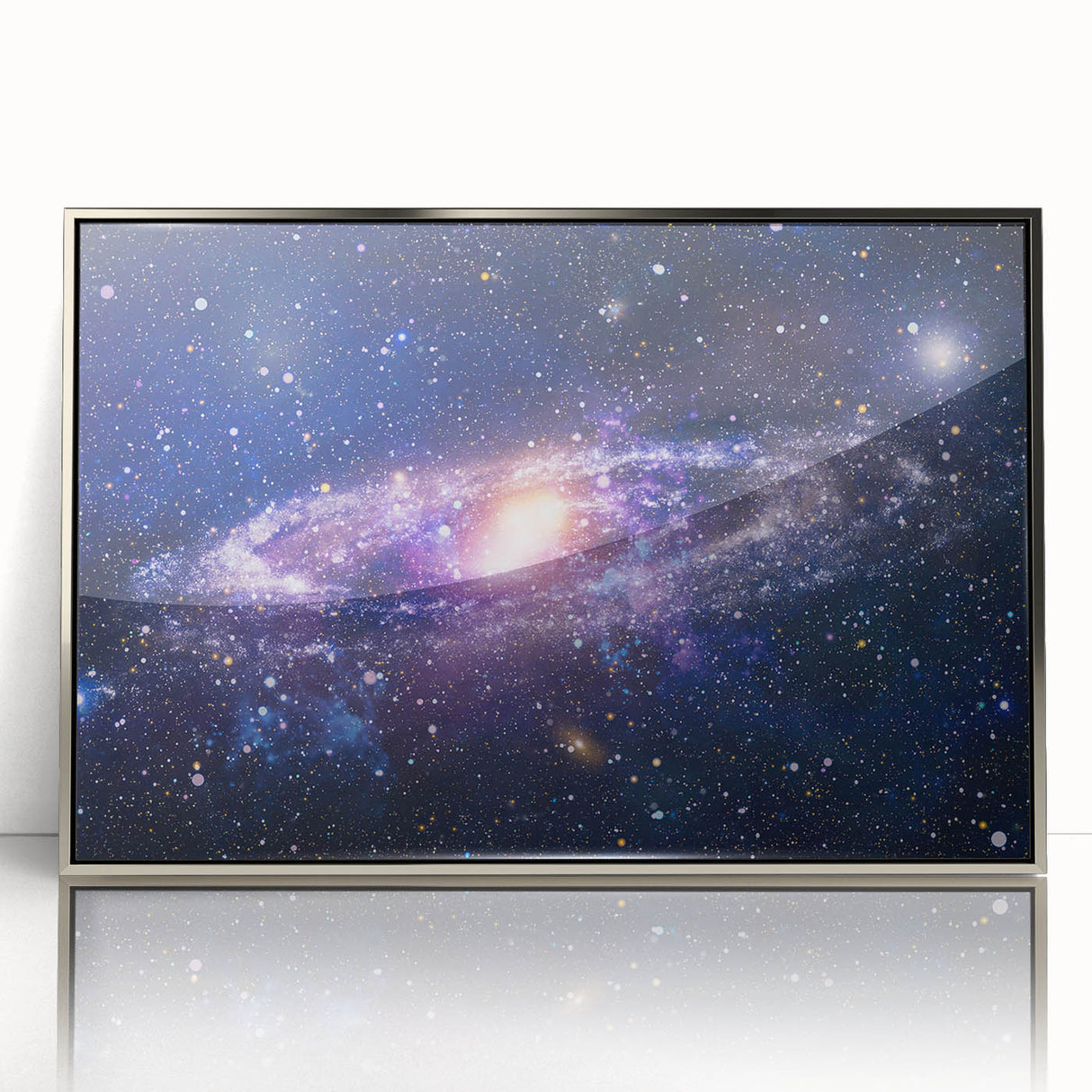 Galaxy Wall Art: Spiral Milky Way & Starry Night Cosmic Canvas Prints