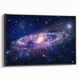 Galaxy Wall Art: Spiral Milky Way & Starry Night Cosmic Canvas Prints
