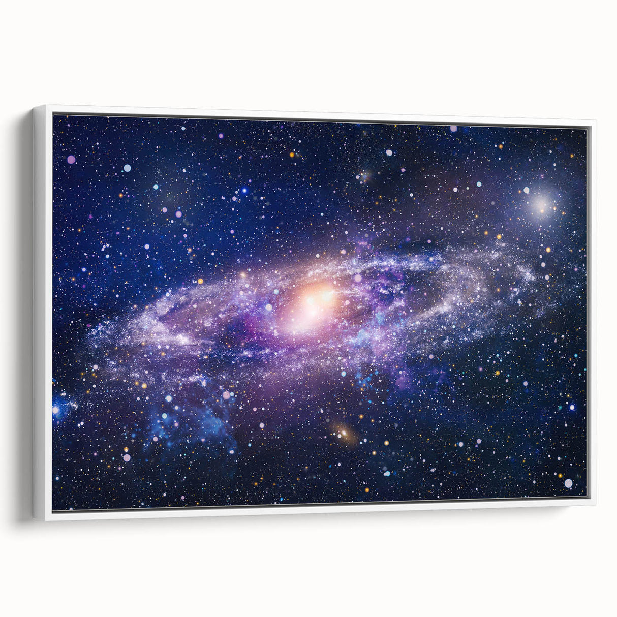 Galaxy Wall Art: Spiral Milky Way & Starry Night Cosmic Canvas Prints