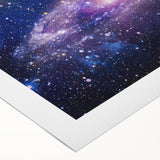 Galaxy Wall Art: Spiral Milky Way & Starry Night Cosmic Canvas Prints